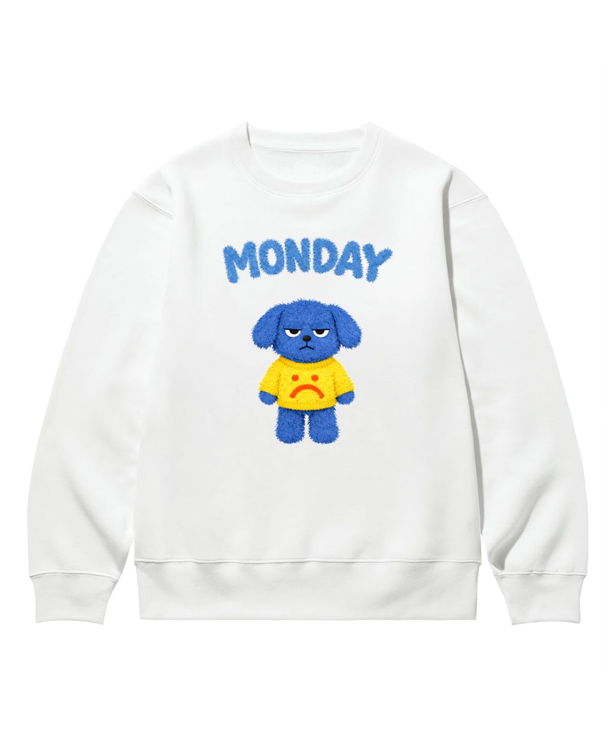 어썸어스(AWESOMEUS) SAD MONDAY SWEAT SHIRTS 4 COLOR