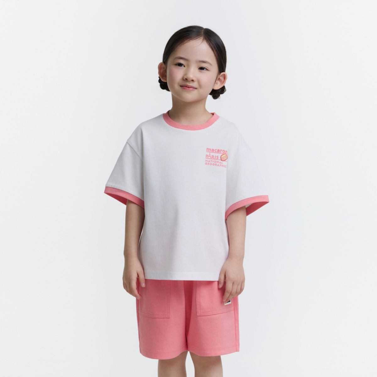 내셔널지오그래픽 키즈(NATIONAL GEOGRAPHIC KIDS) K252UPB310 토들러 H/SET CORALPINK
