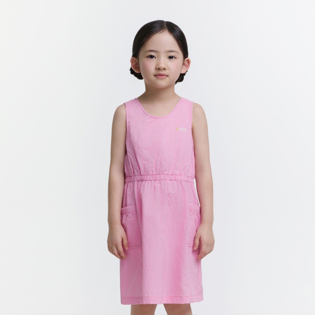 내셔널지오그래픽 키즈(NATIONAL GEOGRAPHIC KIDS) K252GOP310 토들러 시어서커 원피스 PINK
