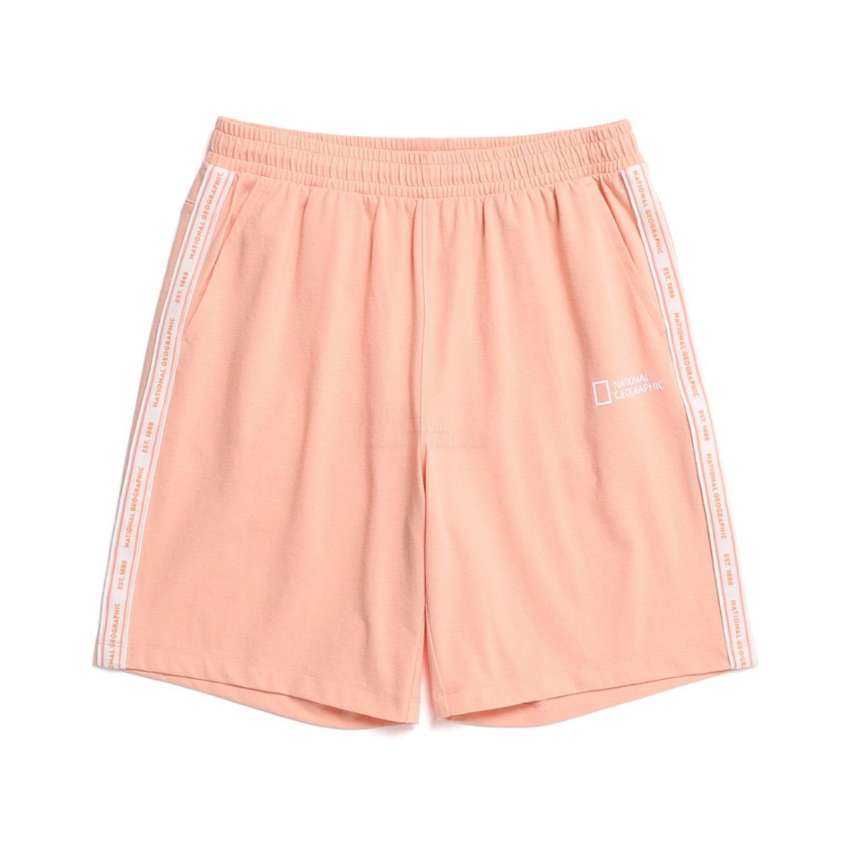 내셔널지오그래픽 키즈(NATIONAL GEOGRAPHIC KIDS) K232UHP310 테이프 배색 5부 팬츠 CORAL