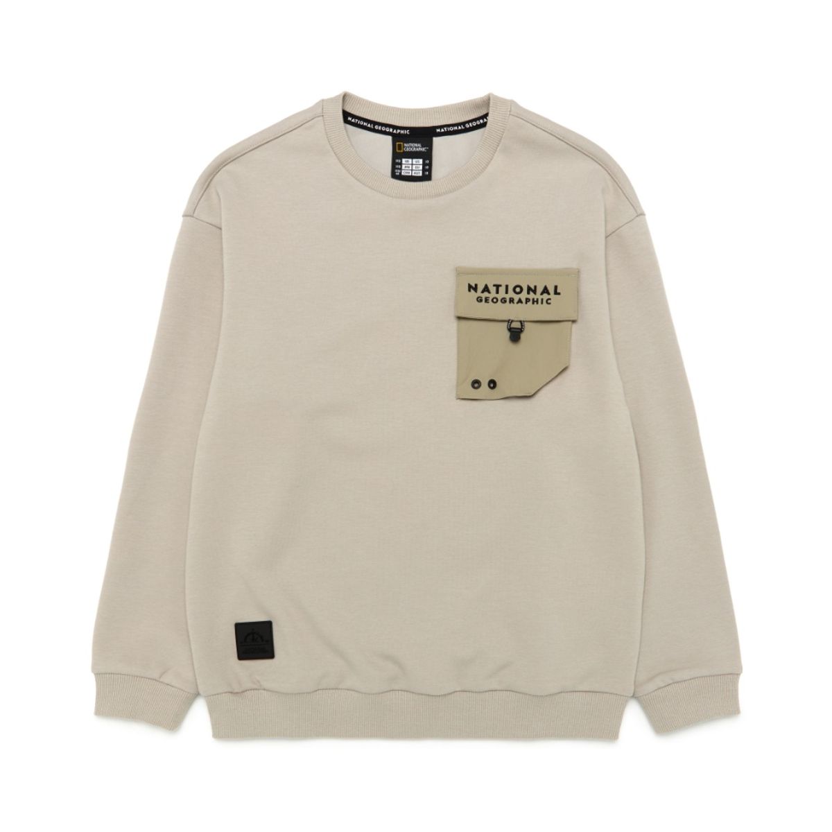 내셔널지오그래픽 키즈(NATIONAL GEOGRAPHIC KIDS) K241USW210 어드벤처 우븐포켓 MTM GRAYBEIGE