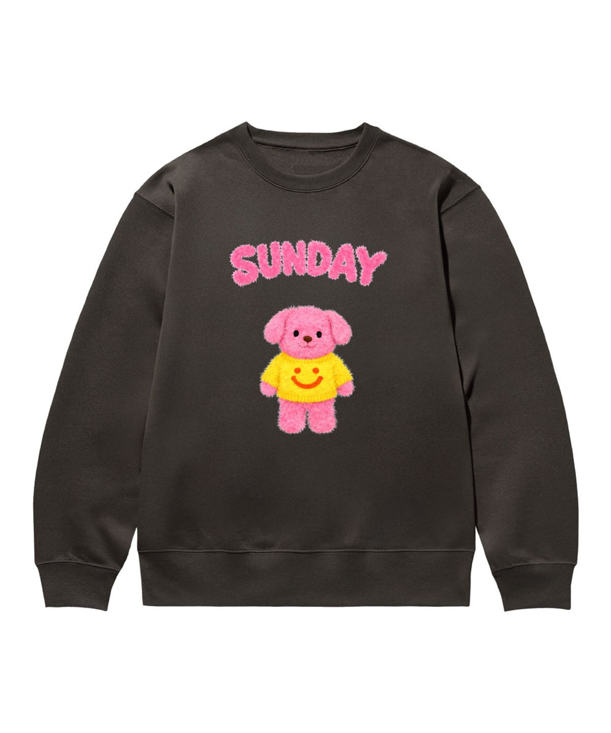 어썸어스(AWESOMEUS) HAPPY SUNDAY SWEAT SHIRTS 4 COLOR