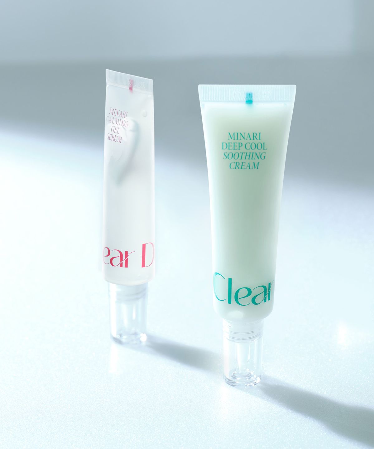 클리어디어(CLEARDEA) [단독구성] 미나리 모공해방 SET 젤 세럼 듀오(2개입) + 수딩 크림 듀오(2개입)