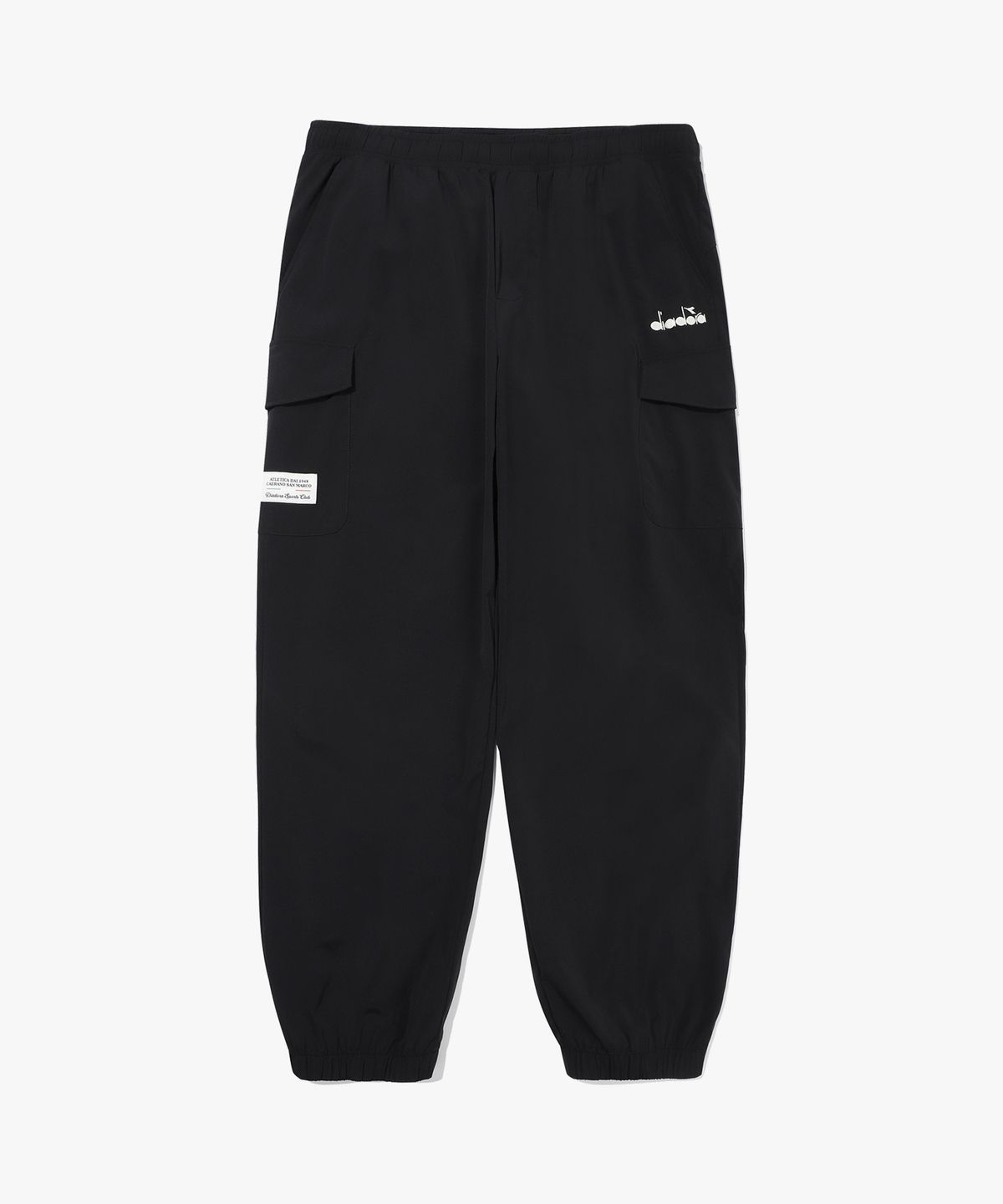 디아도라(diadora) 쿨웨이브 조거 팬츠 BLACK