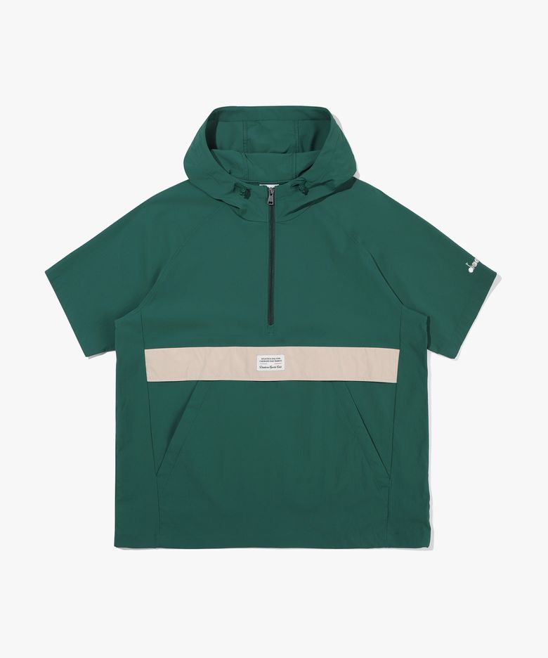쿨웨이브 반팔 아노락 GREEN