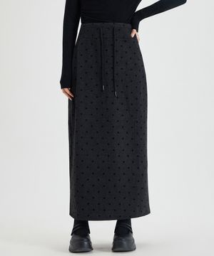 밴딩 롱 패턴 스커트 RE WHG24SS_MIWWHG32QS