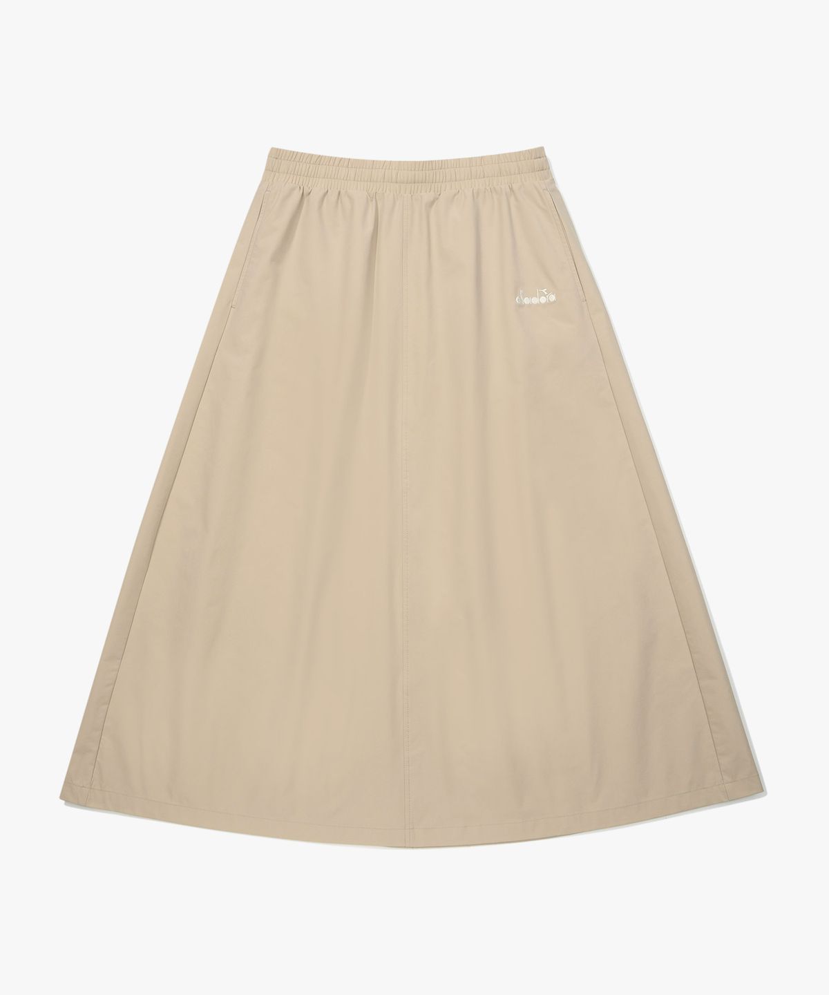 디아도라(diadora) 쿨웨이브 맥시 롱 스커트 BEIGE