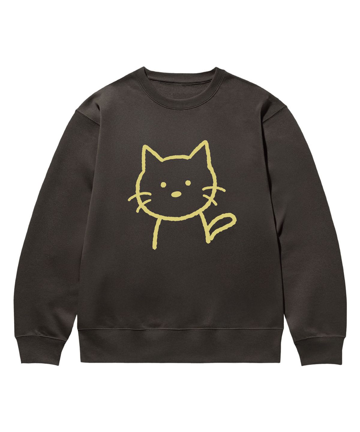 어썸어스(AWESOMEUS) BLANK CAT WAG SWEAT SHIRTS 4 COLOR