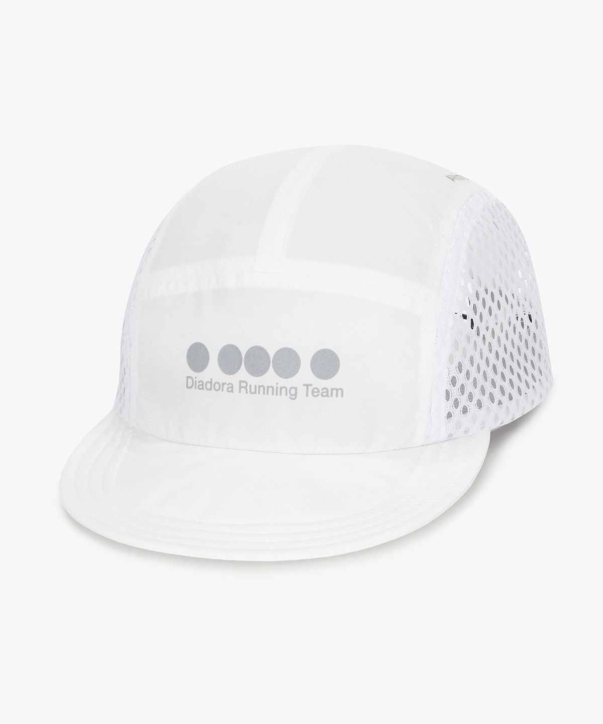 디아도라(diadora) 러닝 볼캡 OFF WHITE