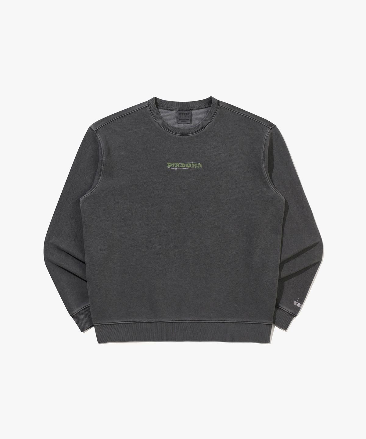디아도라(diadora) 헤비웨이트 워싱 맨투맨 GREY