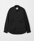 FINE COTTON TWILL SHIRT - BLACK