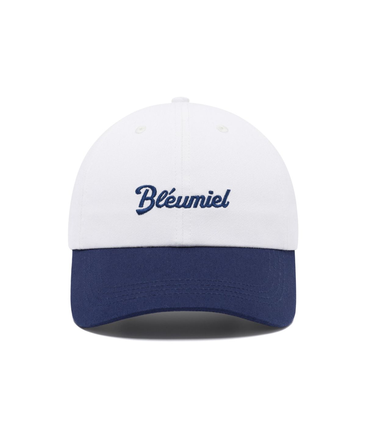 블루미엘(BLEUMIEL) 에센셜 로고 볼캡 (네이비)