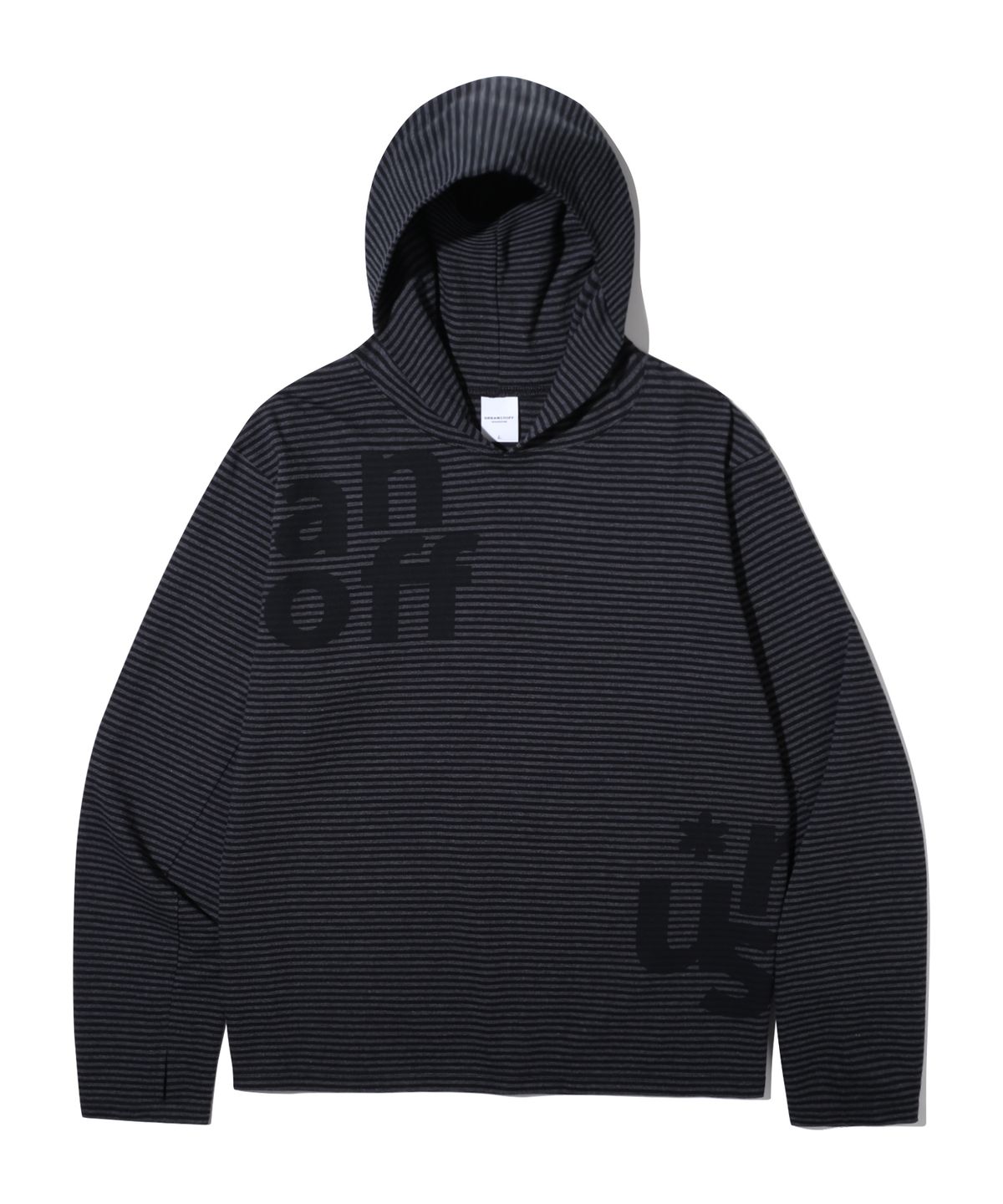 어반스터프(URBANSTOFF) 시프트 레터 후드 슬리브 (블랙)