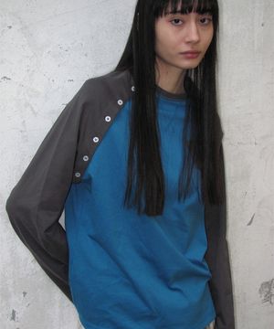 PWC 버튼업 포켓 레글런 티_틸