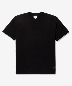 (U) 클래식 리사이클 코튼 티 블랙 CLASSIC RECYCLED COTTON TEE BLACK