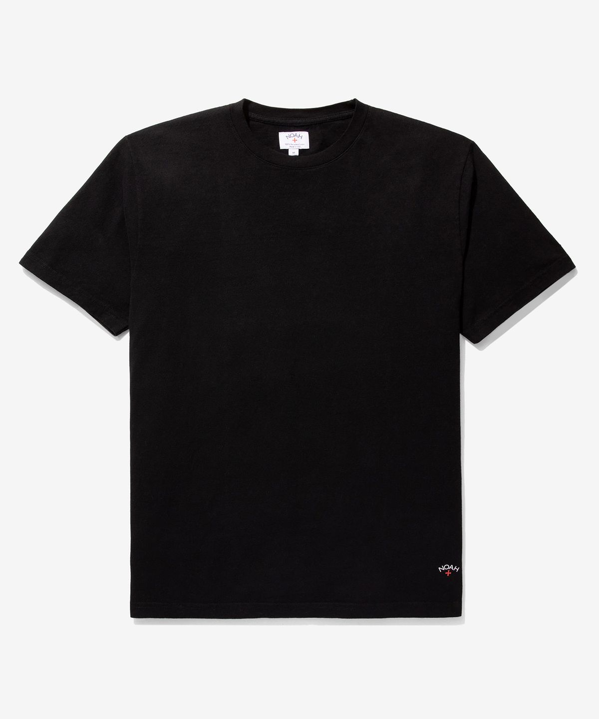 노아(NOAH) (U) 클래식 리사이클 코튼 티 블랙 CLASSIC RECYCLED COTTON TEE BLACK