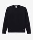 (U) 클래식 롱 슬리브 리사이클 코튼 티 블랙 CLASSIC LONG SLEEVE RECYCLED COTTON TEE BLACK
