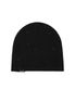 Rhinestone Damaged Long Beanie (Black)