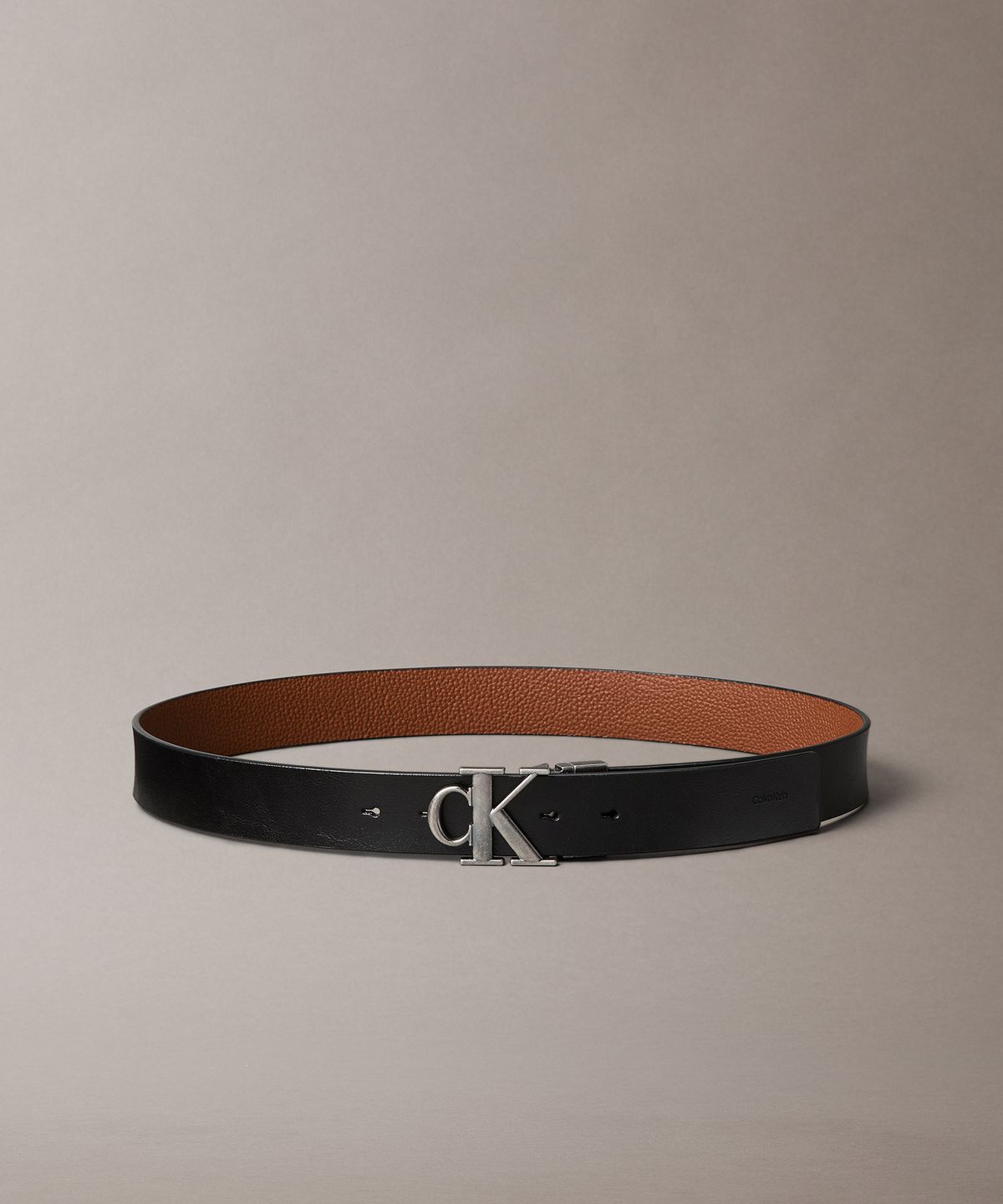 캘빈클라인 진(CALVIN KLEIN JEANS) 하드웨어 버클 텀블드 벨트 35mm 4D7049G UKF