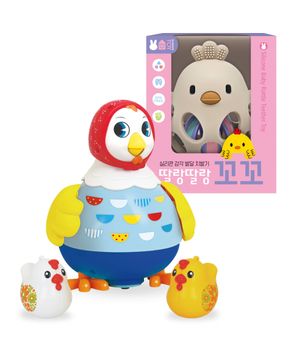 꼬꼬맘+실리콘 치발기 딸랑딸랑꼬꼬