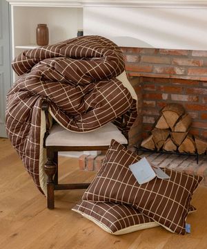 리틀맨션체크 알러지케어 먼지없는 이불베개세트 SS/Q 4컬러