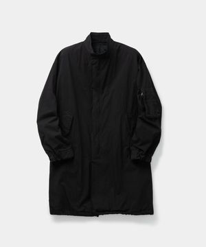 가먼트 다이드 피쉬테일 파카 (워시드블랙)