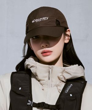 디스커버리 러너즈 립스탑 사이드홀 캡 (Brown)