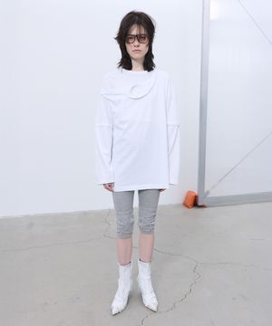 HALTERNECK-DETAILED TOP (WHITE)