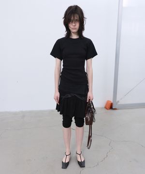 DETAIL SLIM T-SHIRT (BLACK)