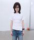 DETAIL SLIM T-SHIRT (WHITE)