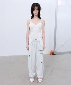 [벨라우영 PICK] TWO-WAY SLIP TOP (IVORY)