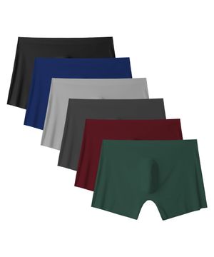 [6PACK] 리얼 스킨 심리스 남성 드로즈 팬티