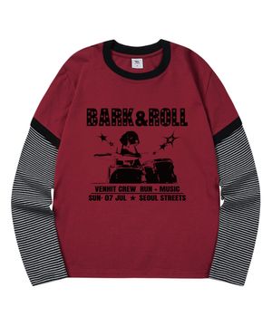 BACK&ROLL 레이어드 롱슬리브