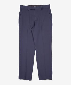 릴렉스드 테이퍼드 히든 밴딩 크롭 슬랙스 [네이비] 29