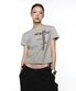 Sceptic Crop Top - Gray