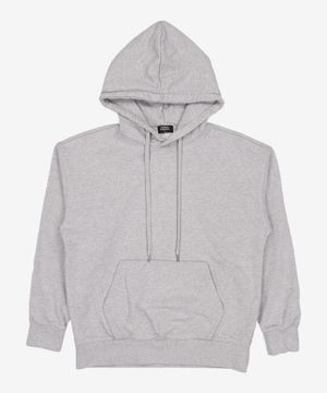 헤비웨이트 오버사이즈 후디드 스웨트셔츠 [미디엄 그레이] S