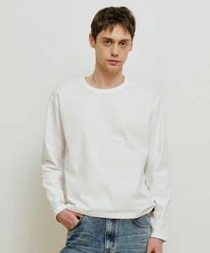 크롭 롱 슬리브 [화이트]