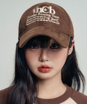 VNCB 시그니처 볼캡_브라운