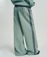 VEN96 트랙 와플 배색 팬츠_민트