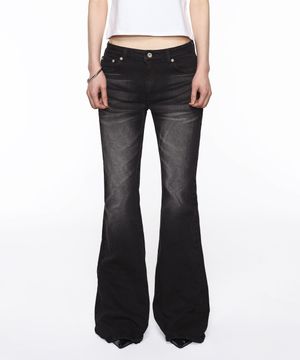 Nova Bootcut Jeans - Black