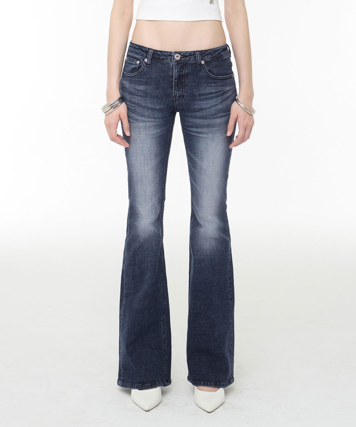 락케이크(ROCKCAKE) Nova Bootcut Jeans - Indigo