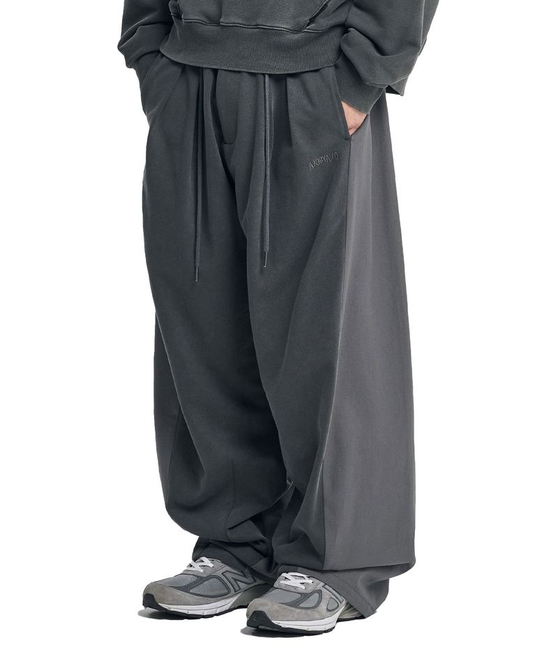 Dual Fabric Hybrid Pants [CHARCOAL]