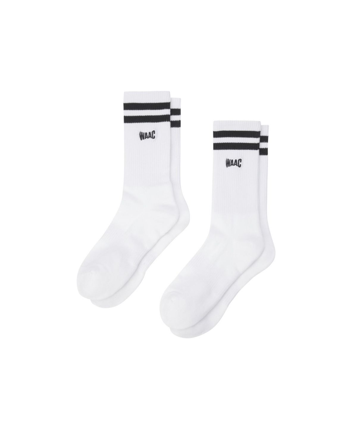 왁(WAAC) [온라인 단독] Men 2Pack Socks (Online Excl.) WGLCX26142WHX