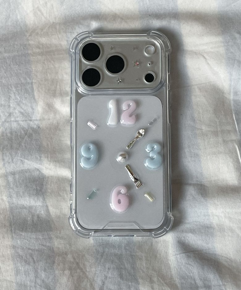 favorite clock ver 레진 폰케이스 키링