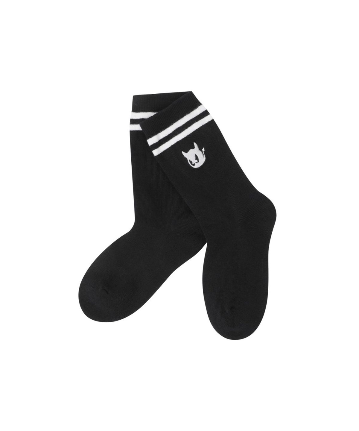 왁(WAAC) Women Signature Socks WGLCX26111BKX