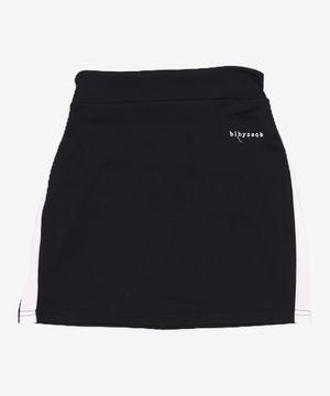 LINE MINI SKIRT BLACK