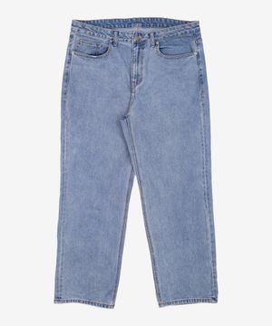 레귤러 핏 데님 팬츠 [라이트 인디고] 36