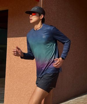 유니 오로라 그리드메쉬 긴팔티셔츠_GE R1TS2107