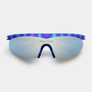 코하루 Koharu Eclipse Violet Tortoise/D+ BIue SiIver Flash Mirror