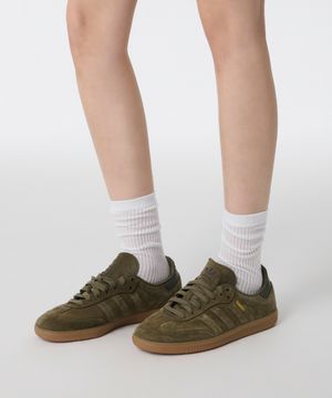 우먼즈 버티컬 시어삭스 4팩 [화이트]